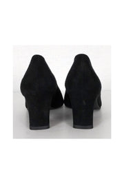 Current Boutique-Stuart Weitzman - Black Suede Pumps Sz 7