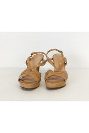 Current Boutique-Stuart Weitzman - Nude Strappy Heels Sz 7.5