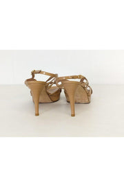 Current Boutique-Stuart Weitzman - Nude Strappy Heels Sz 7.5