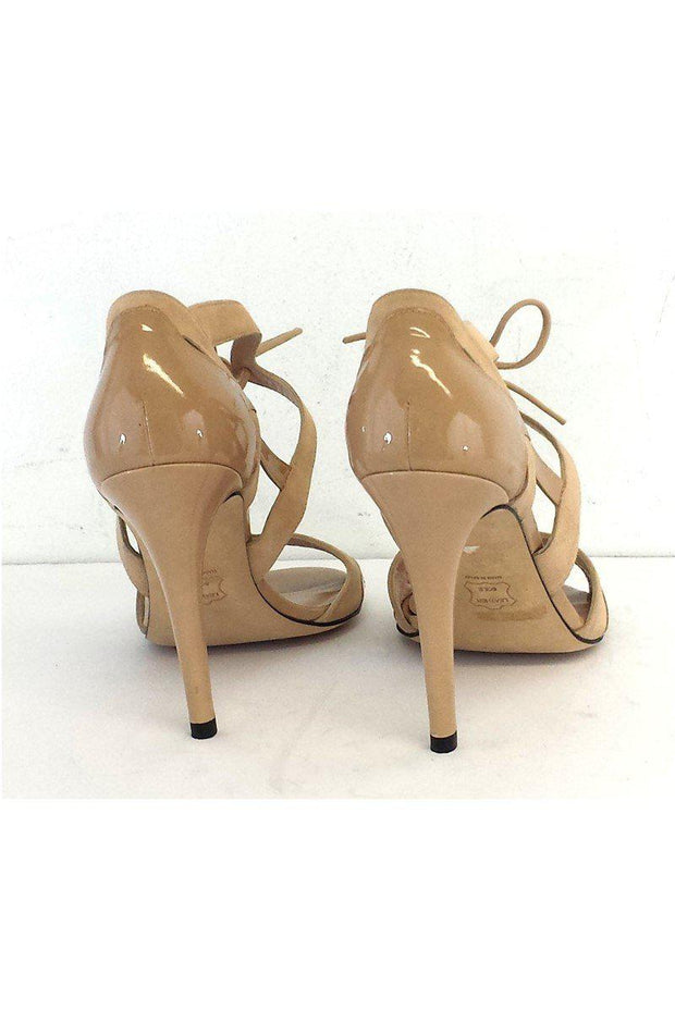 Current Boutique-Stuart Weitzman - Nude Strappy Heels Sz 8.5