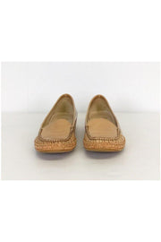 Current Boutique-Stuart Weitzman - Nude Woven Loafers Sz 7