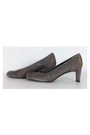 Current Boutique-Stuart Weitzman - Silver Sparkle Pumps Sz 7