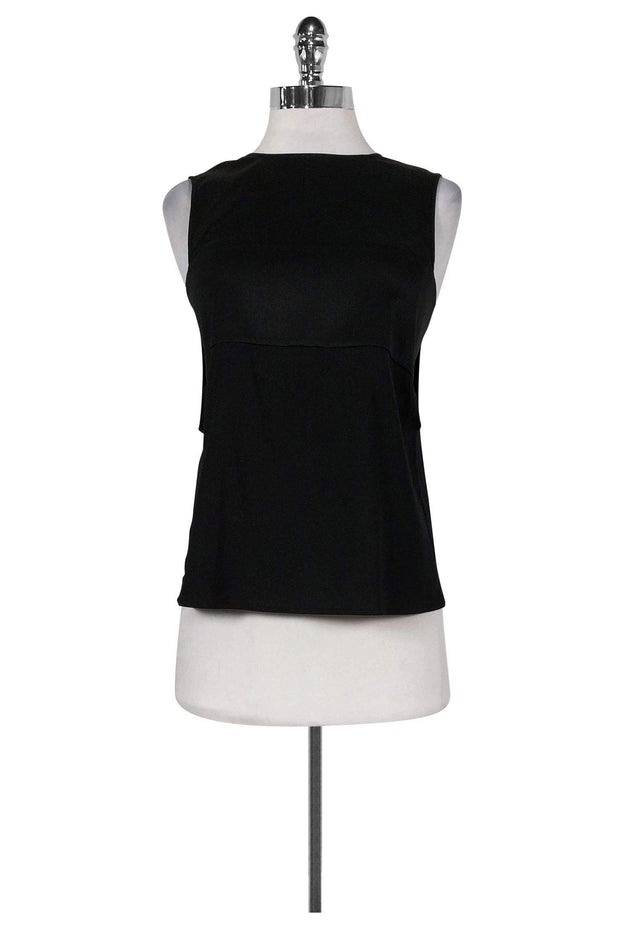 Current Boutique-T by Alexander Wang - Black Open Back Tank Top Sz 4