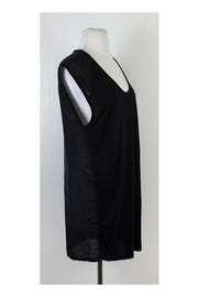 Current Boutique-T by Alexander Wang - Black Sleeveless Sheer Back Top Sz XS