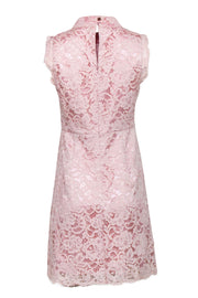 Current Boutique-Ted Baker - Baby Pink A-Line Lace Dress Sz 6