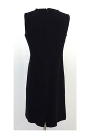 Current Boutique-Teri Jon - Black Embellished Sleeveless Dress Sz 8