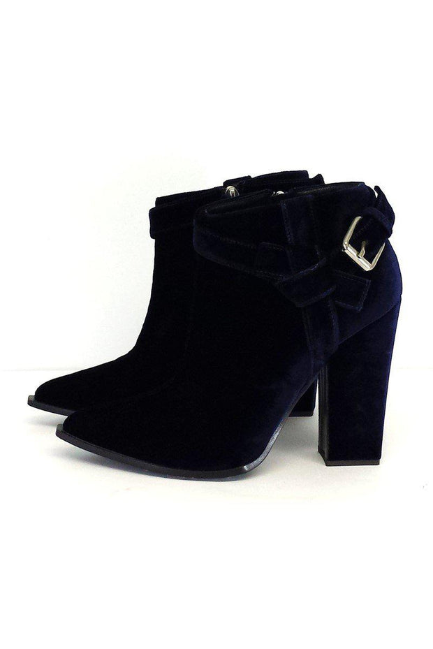 Current Boutique-Thakoon - Blue Velvet Booties Sz 9.5