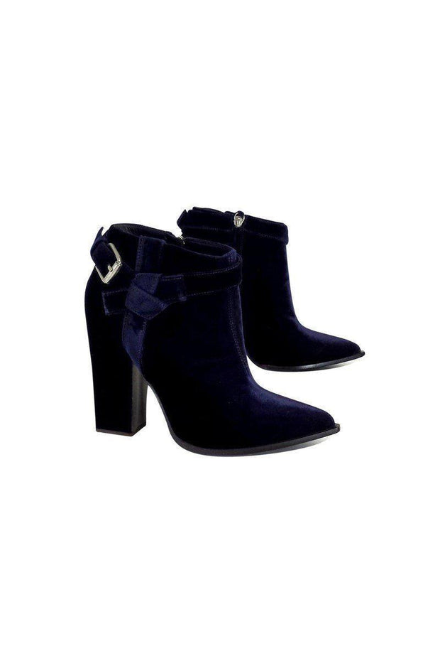 Current Boutique-Thakoon - Blue Velvet Booties Sz 9.5