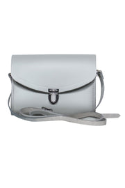 Current Boutique-The Cambridge Satchel Company - Grey Pushlock Crossbody