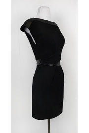 Current Boutique-The Kooples - Black Dress w/ Trim Sz 0