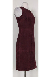 Current Boutique-Theory - Auburn Smoke Parnella Suede Dress Sz 4