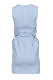 Current Boutique-Theory - Baby Blue Sheath Dress w/ Belt Sz 00