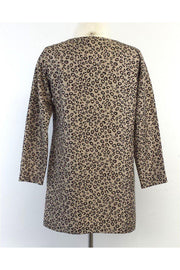 Current Boutique-Theory - Beige Leopard Print Tunic Sz M