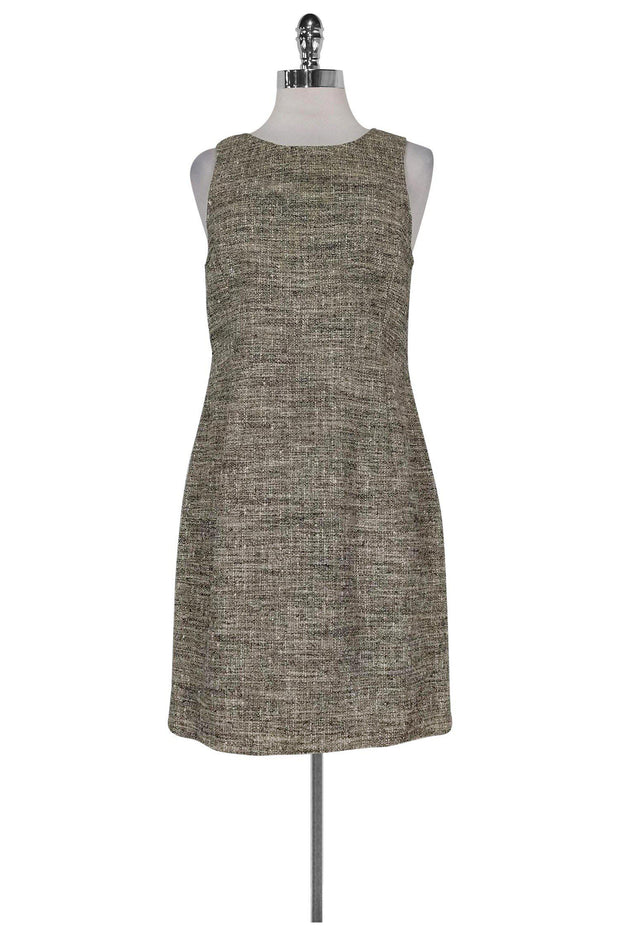 Current Boutique-Theory - Black & Cream Tweed Dress Sz 8