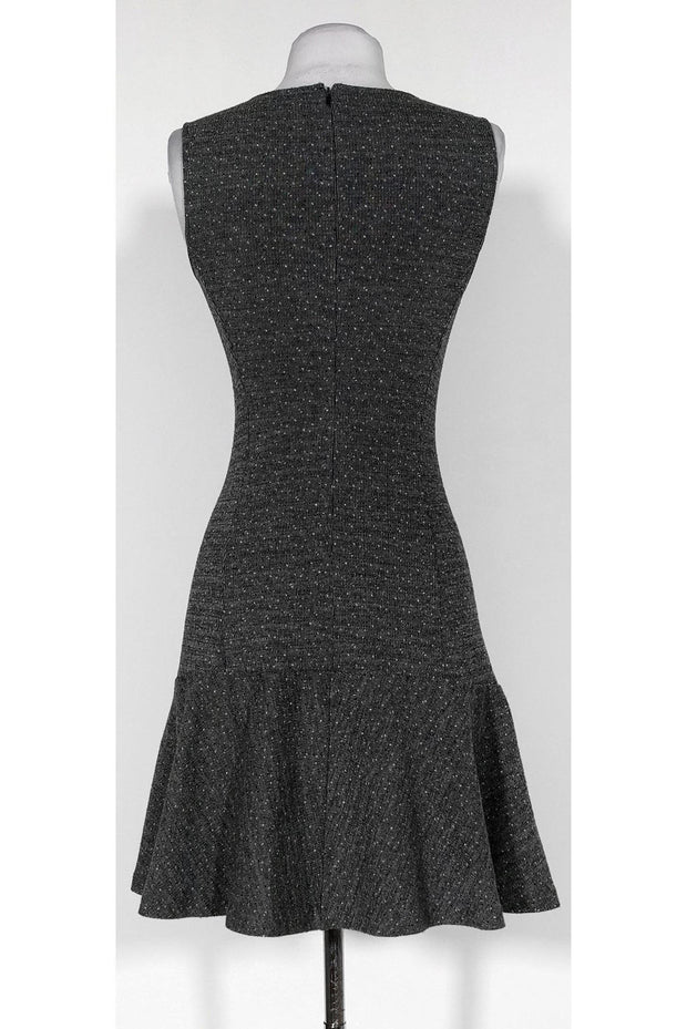 Current Boutique-Theory - Black & Grey Fit & Flare Dress Sz 2