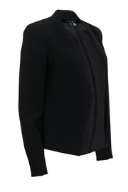 Current Boutique-Theory - Black Open Front "Lanai" Blazer Sz 6