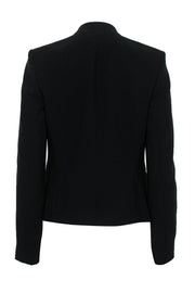 Current Boutique-Theory - Black Open Front "Lanai" Blazer Sz 6