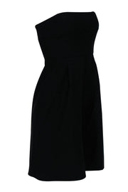 Current Boutique-Theory - Black Strapless Fit & Flare Dress Sz 8