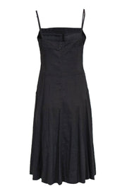 Current Boutique-Theory - Dark Grey Sleeveless Midi Sundress Sz 12