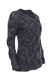 Current Boutique-Theory - Dark Grey Wool Blend Sweater Sz S