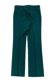 Current Boutique-Theory - Emerald Green High-Waisted Slacks Sz 0