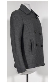 Current Boutique-Theory - Grey Short Peacoat Sz S