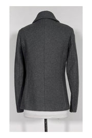 Current Boutique-Theory - Grey Short Peacoat Sz S