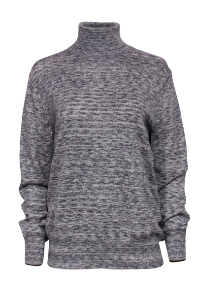 Current Boutique-Theory - Heather Grey Cashmere Turtleneck Sz S