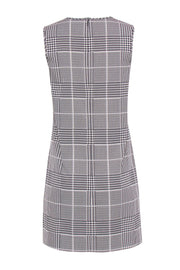 Current Boutique-Theory - Ivory & Black Houndstooth Sheath Dress Sz 8