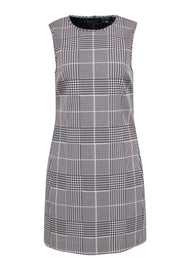 Current Boutique-Theory - Ivory & Black Houndstooth Sheath Dress Sz 8