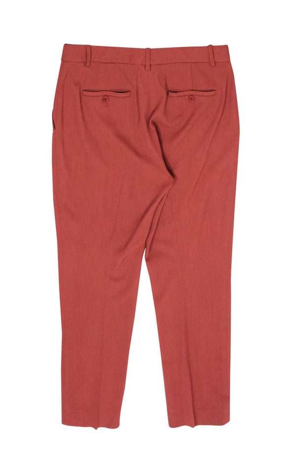 Current Boutique-Theory - Light Orange Cropped Tapered Trousers Sz 6