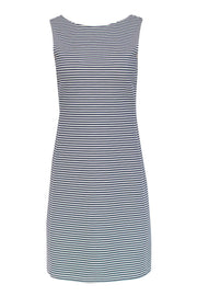 Current Boutique-Theory - Navy & White Striped Sleeveless Shift Dress Sz S