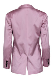 Current Boutique-Theory - Pink Cotton Fitted Blazer w/ Notched Lapels Sz 2