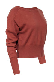 Current Boutique-Theory - Rouge Pink Cashmere Sweater Sz P