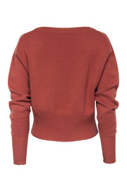 Current Boutique-Theory - Rouge Pink Cashmere Sweater Sz P