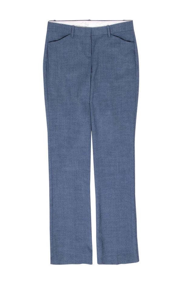 Current Boutique-Theory - Smokey Blue Straight Leg Slacks Sz 2