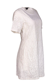 Current Boutique-Theory - White Lace Danalice Dress Sz 8