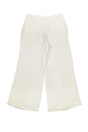 Current Boutique-Theory - White Wide Leg Pants Sz 2