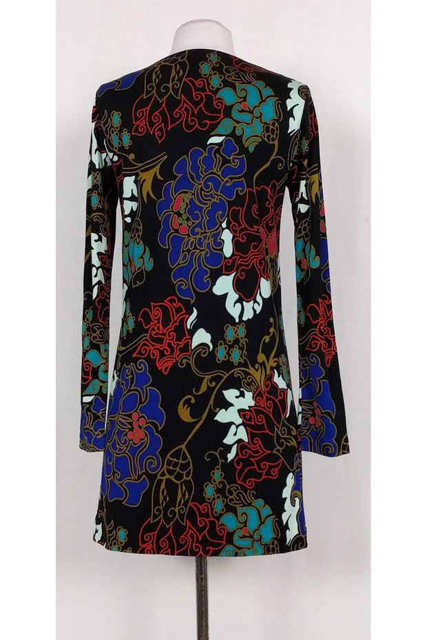 Current Boutique-Tibi - Black & Paisley Shift Sz S