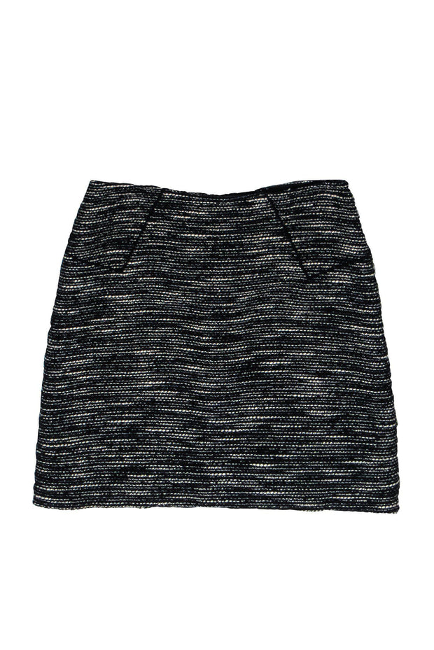 Current Boutique-Tibi - Black & White Marbled Tween Miniskirt Sz 0