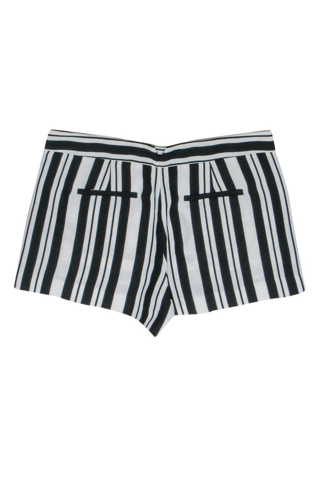 Current Boutique-Tibi - Black & White Striped Shorts Sz 0