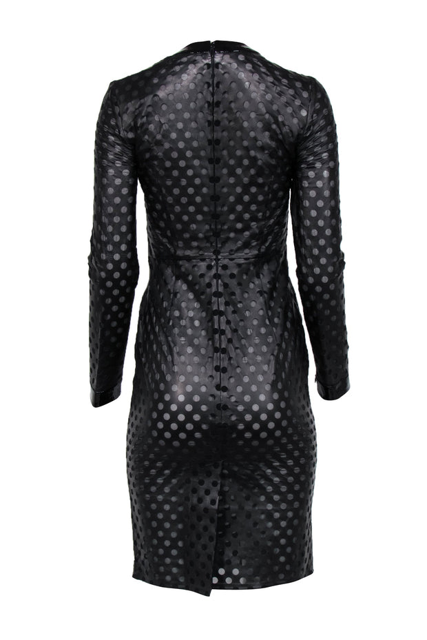 Current Boutique-Tom Ford - Black Polka Dot Dress Sz 2