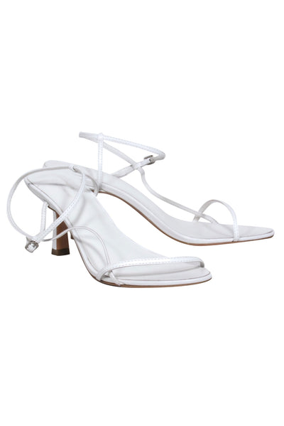 Current Boutique-Tony Bianco - White "Caprice" Strappy Heels Sz 7.5