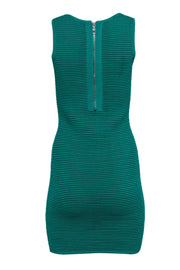 Current Boutique-Torn by Ronny Kobo - Jade Green Ribbed Sleeveless Bodycon Dress Sz M