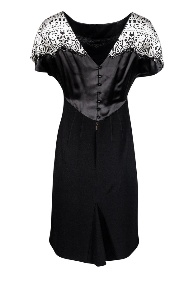 Current Boutique-Tory Burch - Black Dress w/ Filigree & Beading Sz 4