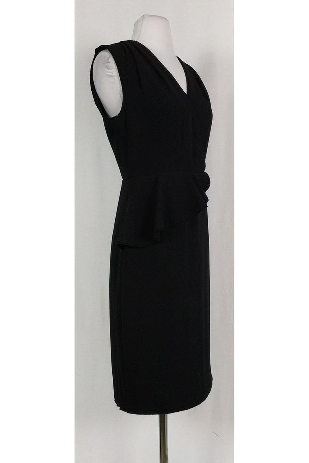 Current Boutique-Tory Burch - Black Peplum Dress Sz 2