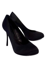 Current Boutique-Tory Burch - Black Satin Pumps Sz 10.5