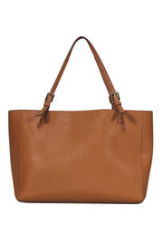 Current Boutique-Tory Burch - Brown Large Textured Tote Bag