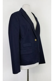 Current Boutique-Tory Burch - Navy Gold Button Blazer Sz 10