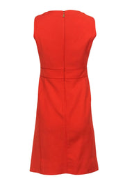 Current Boutique-Tory Burch - Orange Zip-Up Sheath Dress Sz 2